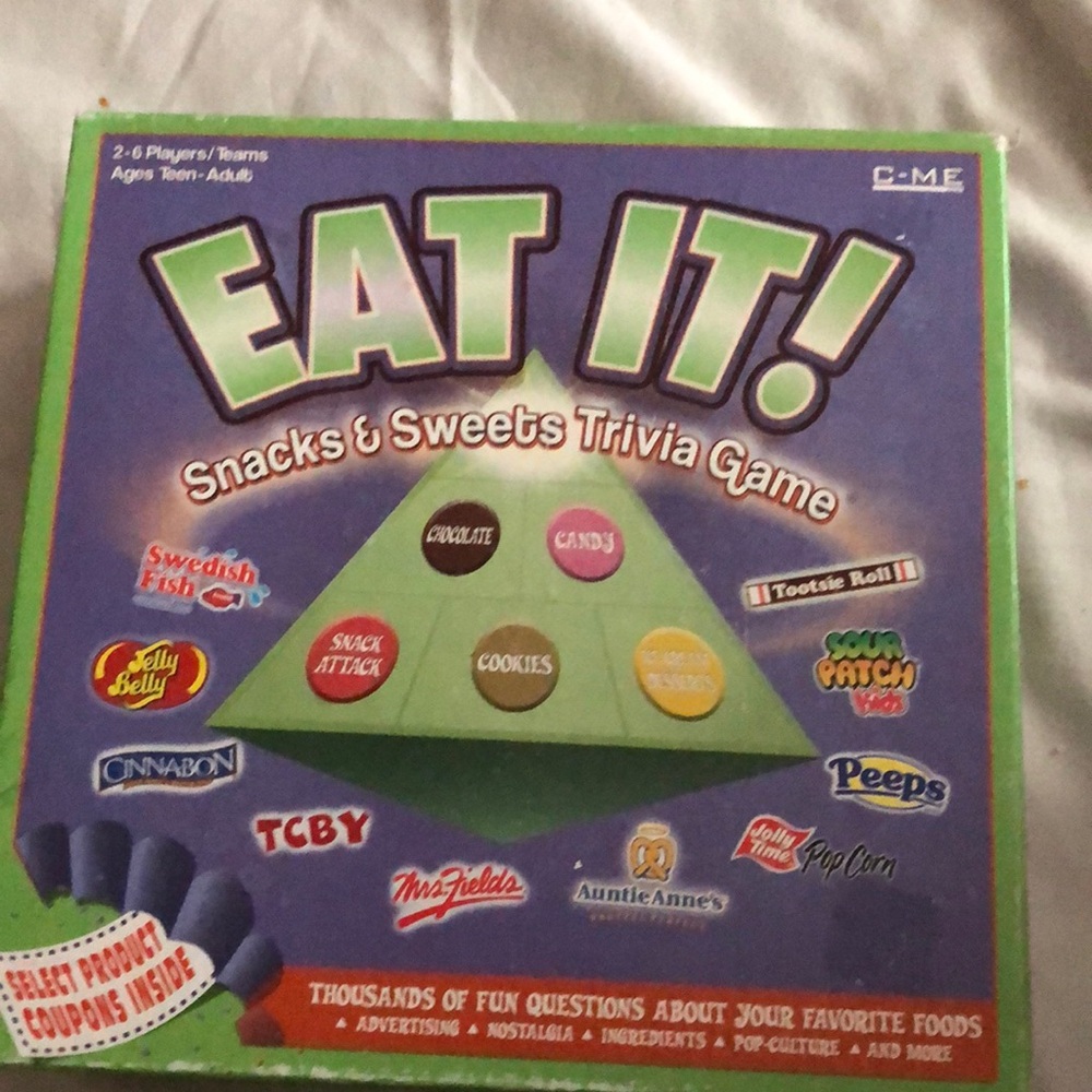 Eat It! Snacks & Sweets Trivia Game